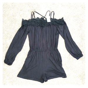 NWT Jessica Simpson black romper